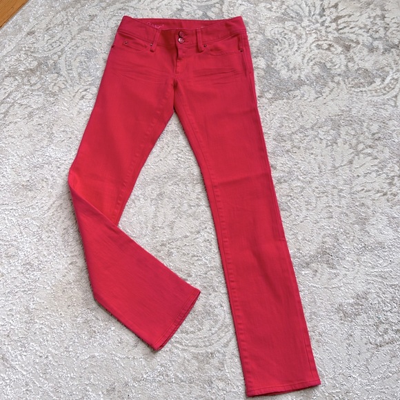 Lilly Pulitzer Worth Straight Jean in Azalea Pink EUC🩷 - Picture 4 of 13